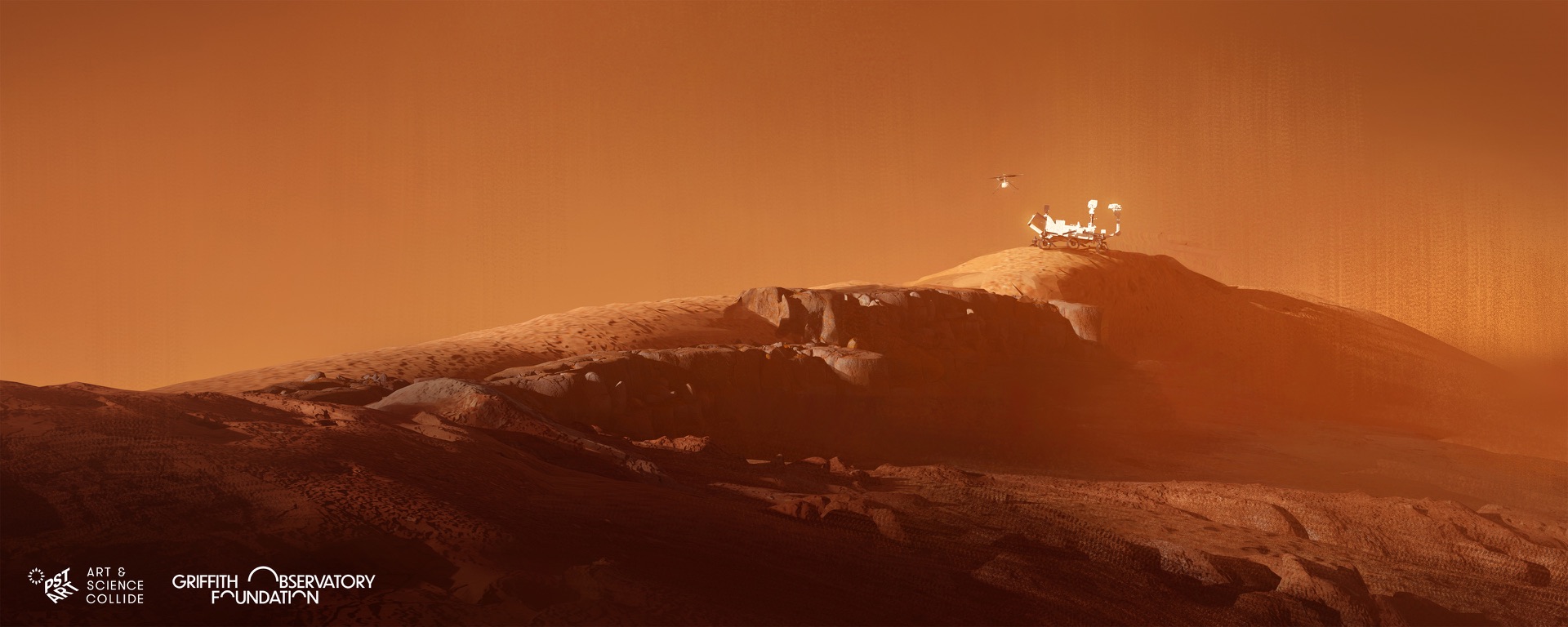 Early Mars color study